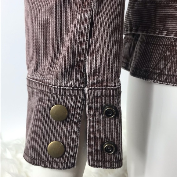 SALT & PEPPER Brown Micro-Corduroy Jacket, Size M, EUC - Picture 6 of 11